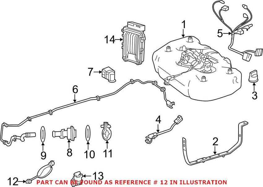 Mercedes Diesel Exhaust Fluid (DEF) Injector Connector 164821015664